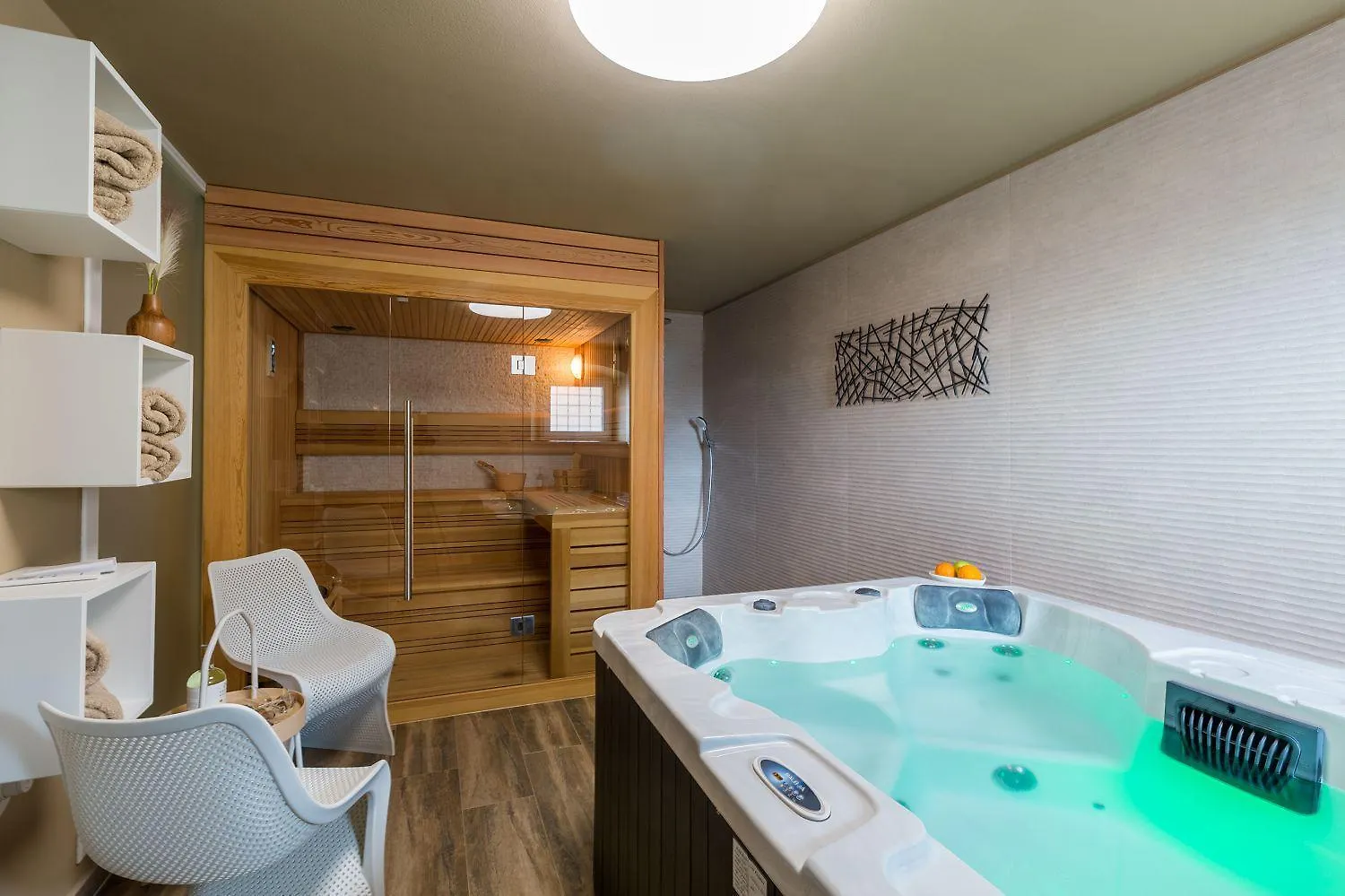 Kaštelir Atemberaubende Villa Mit Pool, Jacuzzi, Sauna, Panoramablick, Eigener Taverne, Spielplatz, Kamin