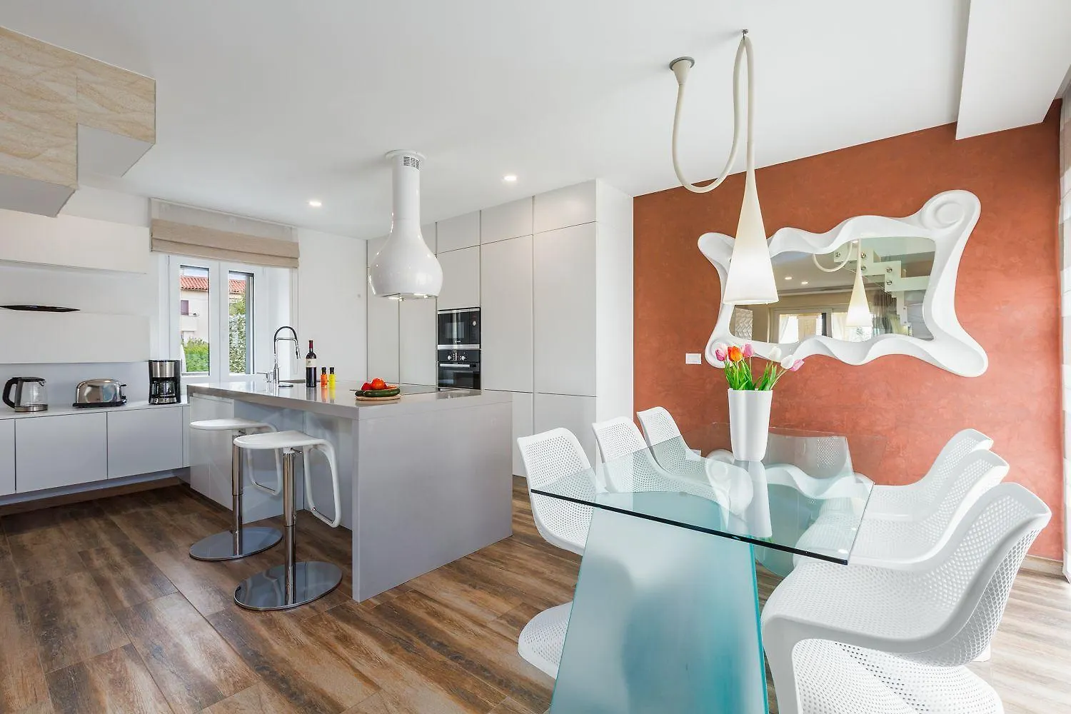 Kaštelir Atemberaubende Villa Mit Pool, Jacuzzi, Sauna, Panoramablick, Eigener Taverne, Spielplatz, Kamin בית נופש